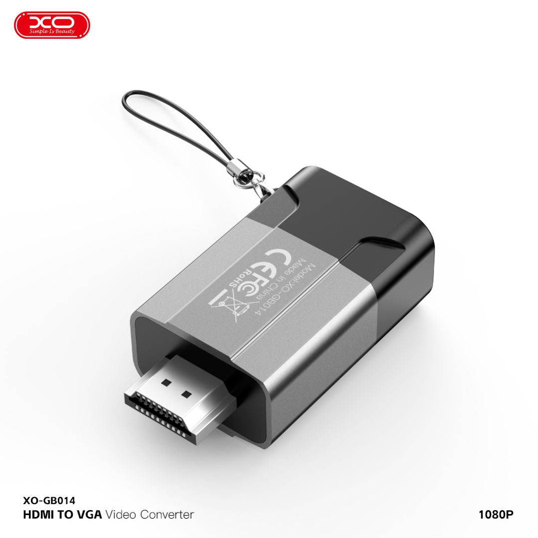 XO - GB014 HDMI To VGA Video Converter 1080P XO - GB014 HDMI To VGA Video Converter 1080P